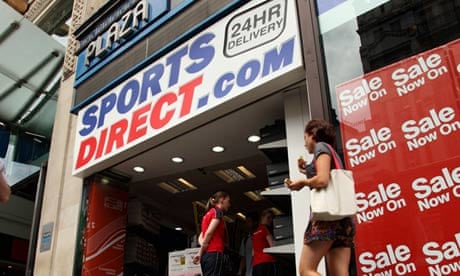 Sports Direct store on Oxford Street, London