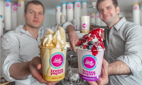 Frozen yogurt wasn't well-known when we opened our store' | Starting a new business | The Guardian