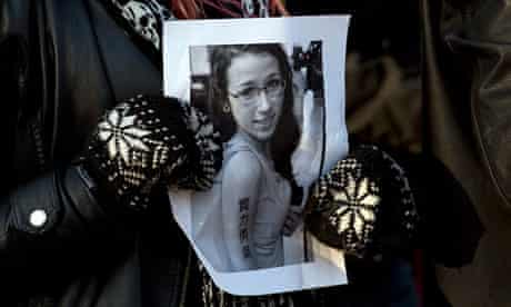 Canadian teenager Rehtaeh Parsons, who hanged herself after allegedly being gang raped and then subj