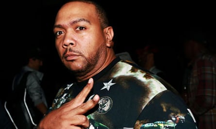 Timbaland at the Kanye West album listening party in June.
