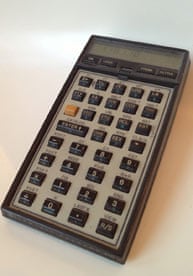 Hewlett Packard calculator: 'I would miss it.'