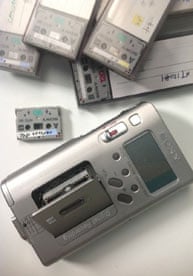 Sony micro recorder … 'Hearing the children's baby voices'