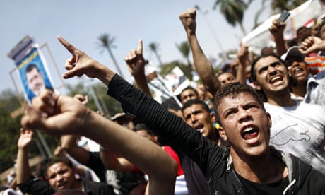 Egyptian supporters of Mohamed Morsi