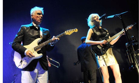 David Byrne and Annie Clark, aka St Vincent, at the Roundhouse