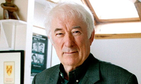Seamus Heaney at home in Dublin