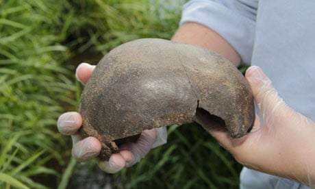 Neolithic skull find