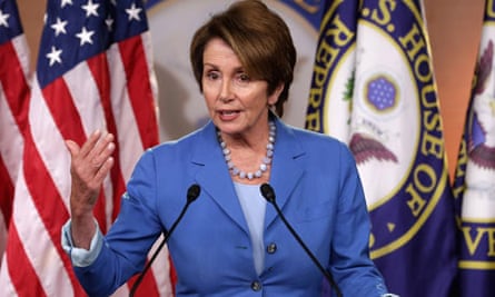 Pelosi Calls Republicans Legislative Arsonists Over Government Shutdown Nancy Pelosi The Guardian