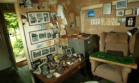 Roald Dahl Day shed at museum in Great Missenden