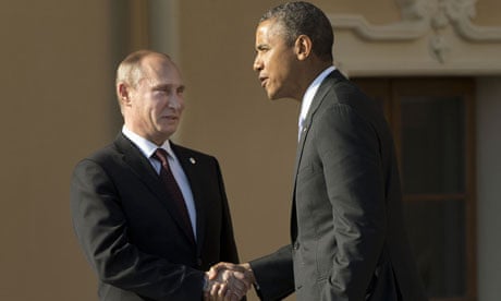 Barack Obama, Vladimir Putin