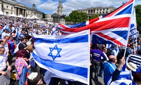 A celebration of Jewish culture in Trafalgar Square. 