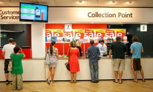 argos collect point service guardian queuing catalogue shopping years business