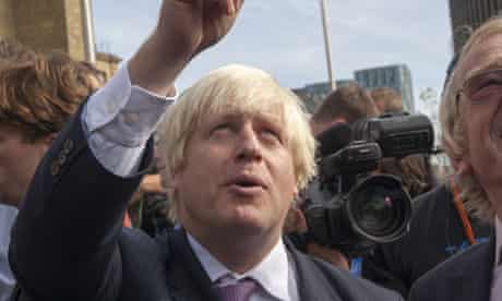 London Mayor Boris Johnson opens Kings Cross Square