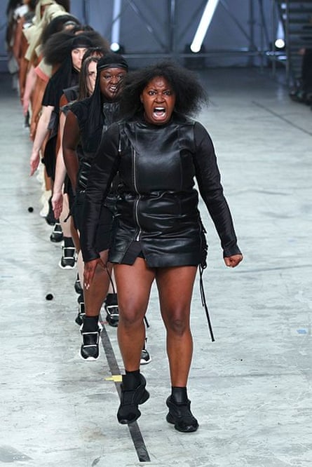 New models: how Rick Owens's dancers conquered Paris fashion week ...