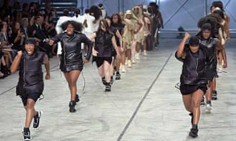 I forhold enhed opladning New models: how Rick Owens's dancers conquered Paris fashion week | Paris  fashion week spring/summer 2014 | The Guardian