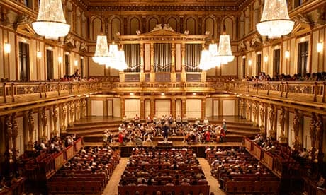 Musikverein concert hall in Vienna