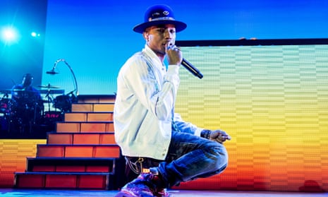 Pharrell Williams And Foxes Perform At O2 Arena In London