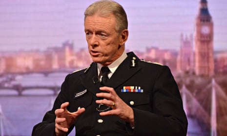 Sir Bernard Hogan-Howe appearing on BBC1's The Andrew Marr Show
