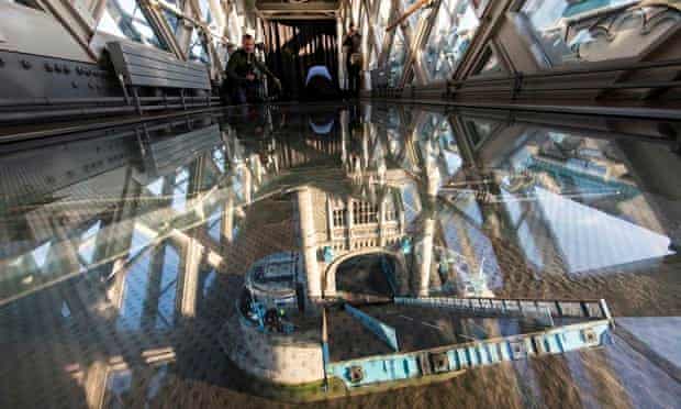 Tower Bridge glass floor