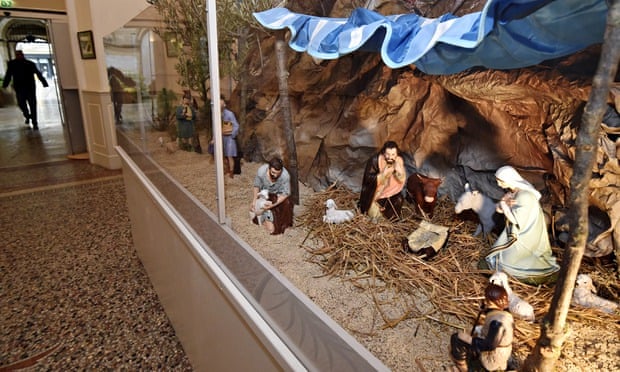 Nativity scene at Béziers city hall, France