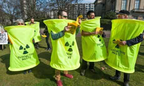 Fukushima London protest
