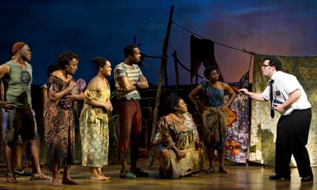 The Book of Mormon at the Eugene O'Neill theatre, New York