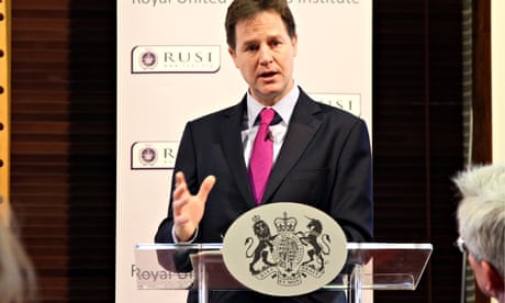 Deputy PM Nick Clegg orders review of intelligence services