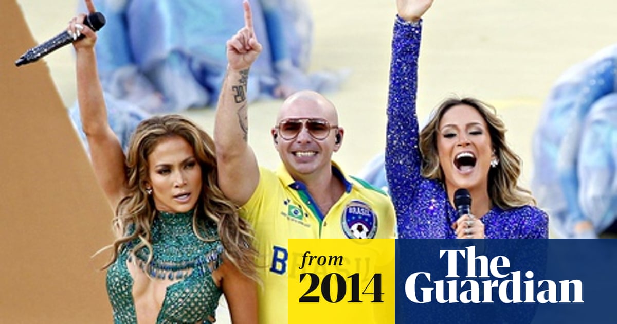 World Cup Opens With Music Passion And Jennifer Lopez World Cup 14 The Guardian