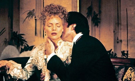 Michelle Pfeiffer and Daniel Day-Lewis in the film version of Edith Wharton's The Age of Innocence