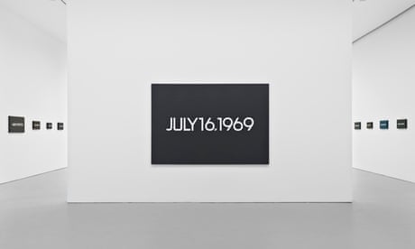 On Kawara: Date Painting(s) in New York and 136 Other Cities at David Zwirner in New York