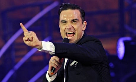 Robbie Williams at the O2 Arena