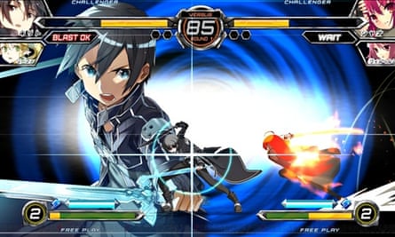 Sword Art Online Hollow Fragment Review An Entertaining Action Rpg Games The Guardian - battle attack sword fighting roblox