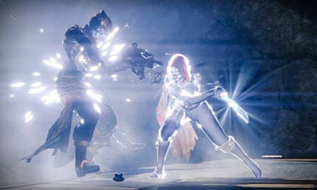 Let the game commence … a Destiny action scene