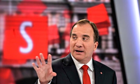 Sweden's opposition leader Stefan Löfven