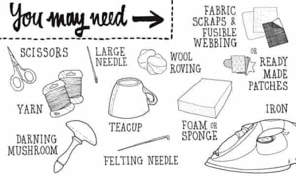 How To Mend Moth Holes Live Better The Guardian