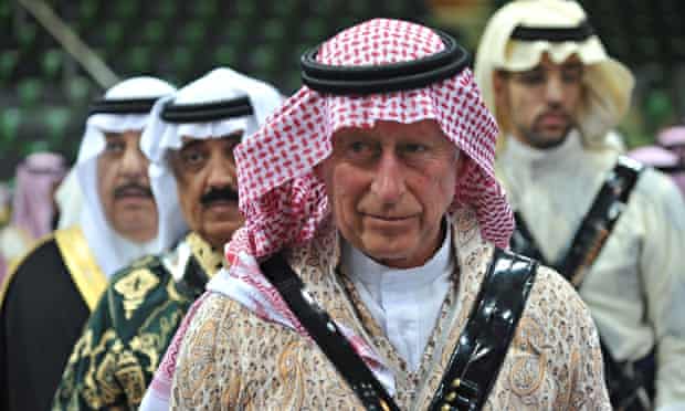 Prince Charles in Riyadh in 2014