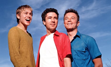 Craig Kelly, Aidan Gillen and Charlie Hunnam in Channel 4's Queer As Folk