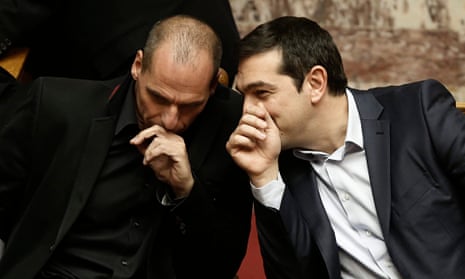 Alexis Tsipras and Yani Varoufakis