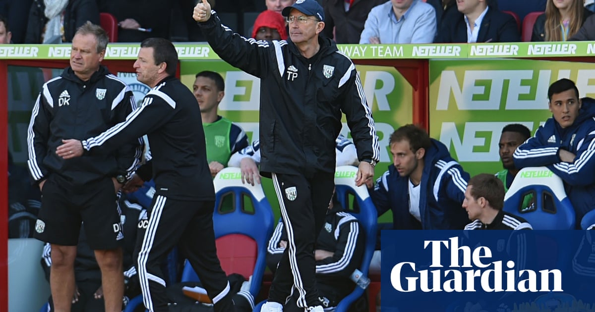 West Brom Prove Perfect Fit For Tony Pulis Style In Defeat Of Crystal Palace Premier League The Guardian
