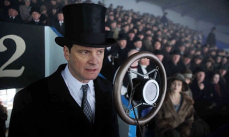 Colin Firth in a scene from The King's Speech 