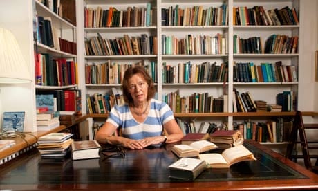 Claire Tomalin, author, at her home in Petersham