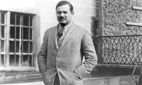 Ernest Hemingway in Paris circa 1928