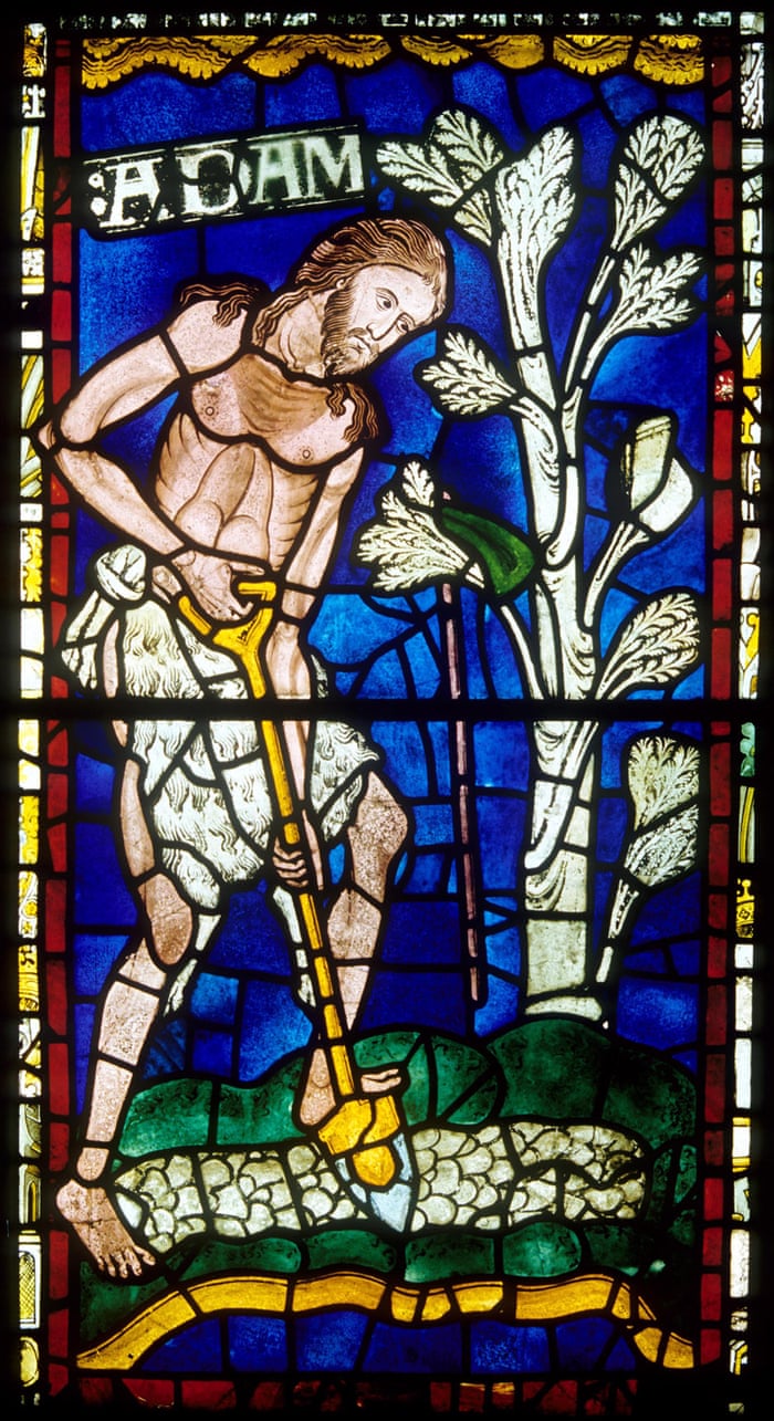 Digging with dignity: Adam delving, Canterbury Cathedral's wondrous window | Art and design | The Guardian