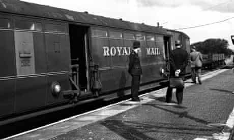 Royal Mail train in Great Train Robbery