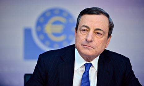 Mario Draghi, president of European Central Bank