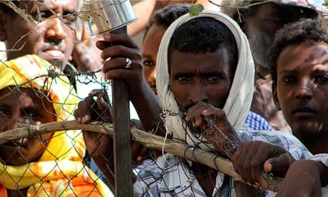 Eritrean Refugees at Shagarab Refugees camp at Kassala