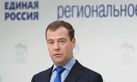 The Russian prime minister Dmitry Medvedev said Pussy Riot 'had been in jail long enough'