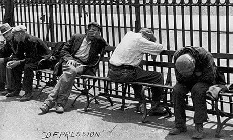 Unemployed Men During the Great Depression