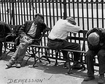 Unemployed Men During the Great Depression