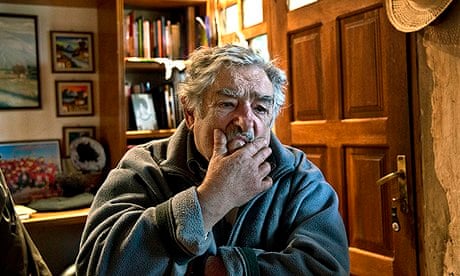 Uruguay's president José Mujica, a former guerrilla, at the farm he prefers to presidential palace