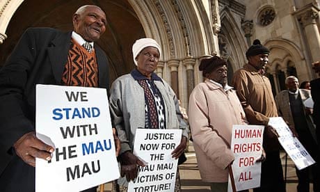 Kenyans seeking compensation from Britain for Mau Mau-era torture
